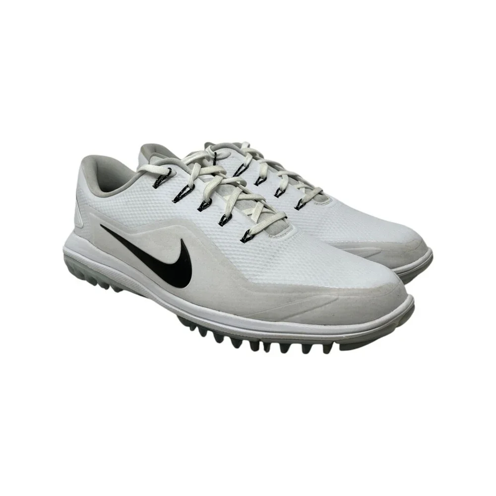 Nike Golf Shoes Men Size 13 Lunar Control Vapor 2 White Black 899633-100